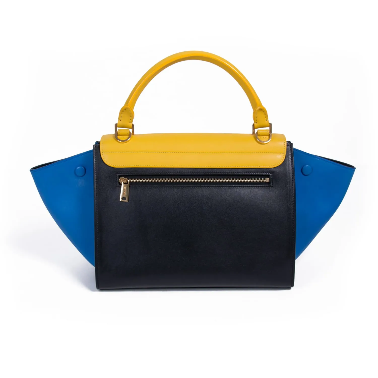 Celine Tricolor Trapeze Bag